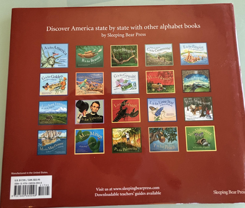 B is for Buckeye by Marcia Schonberg (An Ohio Alphabet)