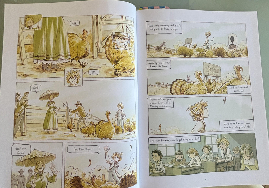 The Great Turkey Walk Graphic Novel, Kathleen Karr First Edition