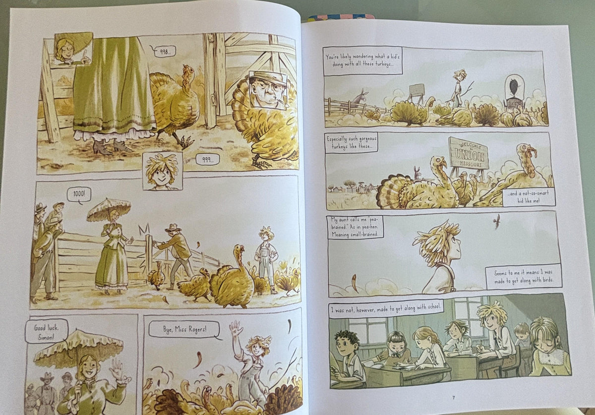 The Great Turkey Walk Graphic Novel, Kathleen Karr First Edition