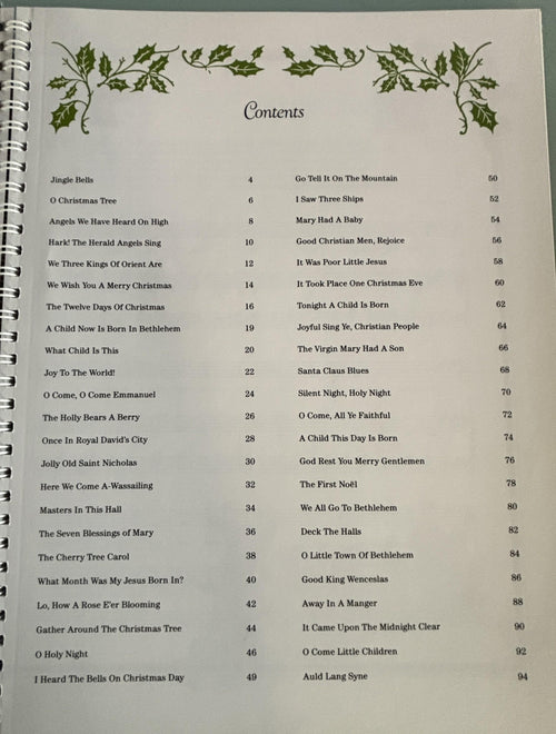 A Treasury of Christmas Carols:  Jerry Silverman