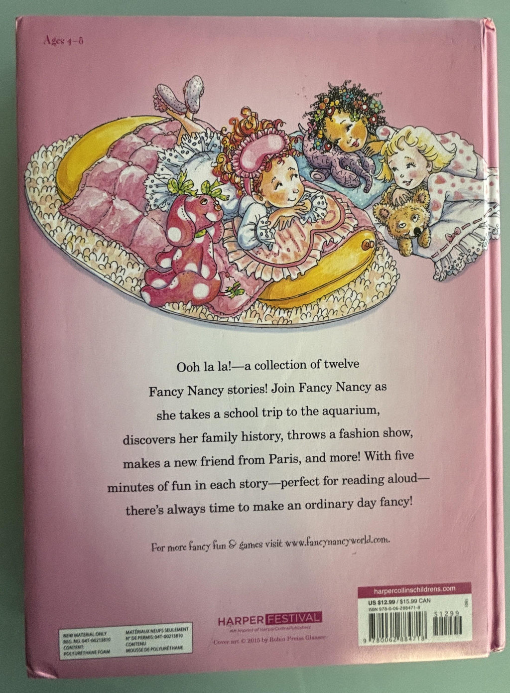 Fancy Nancy 5 Minute Stories:  Jane O'Connor  **  First Edition  **