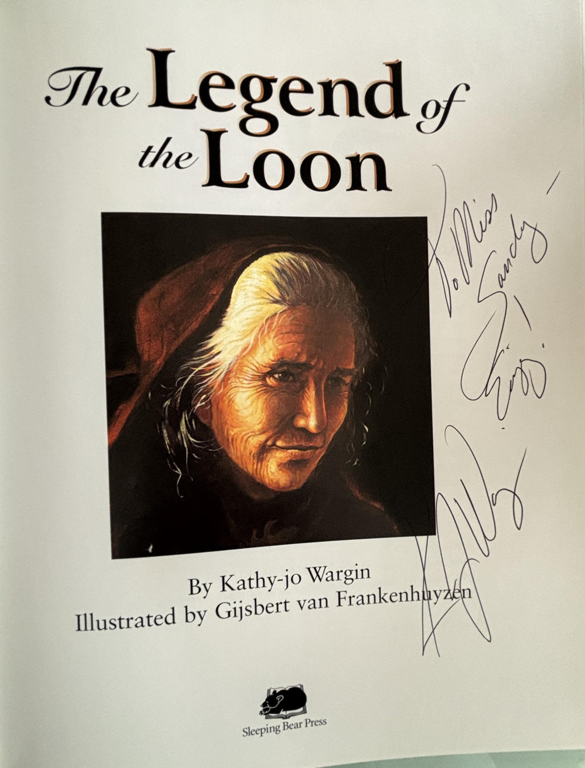 The Legend of the Loon:  Kathy-jo Wargin  **  Signed Copy  **