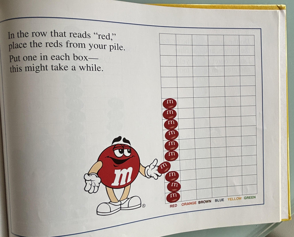 More M&M's brand chocolate candies math:  Barbara B McGrath  1998