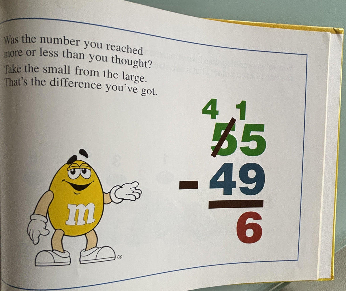 More M&M's brand chocolate candies math:  Barbara B McGrath  1998