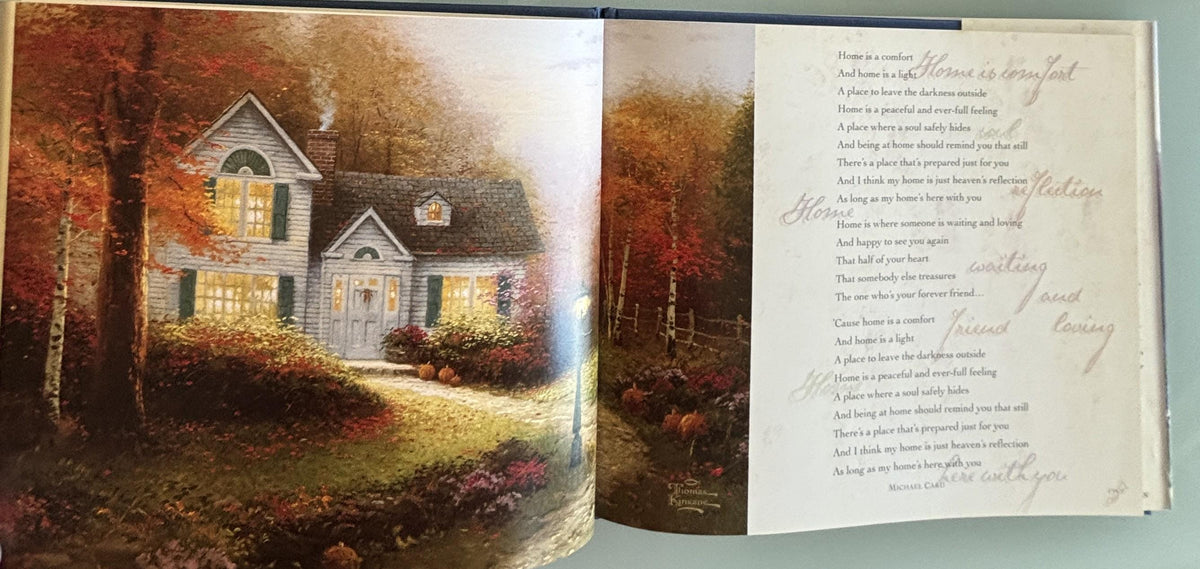 Thomas Kinkade:  Home Is Where the Heart Is