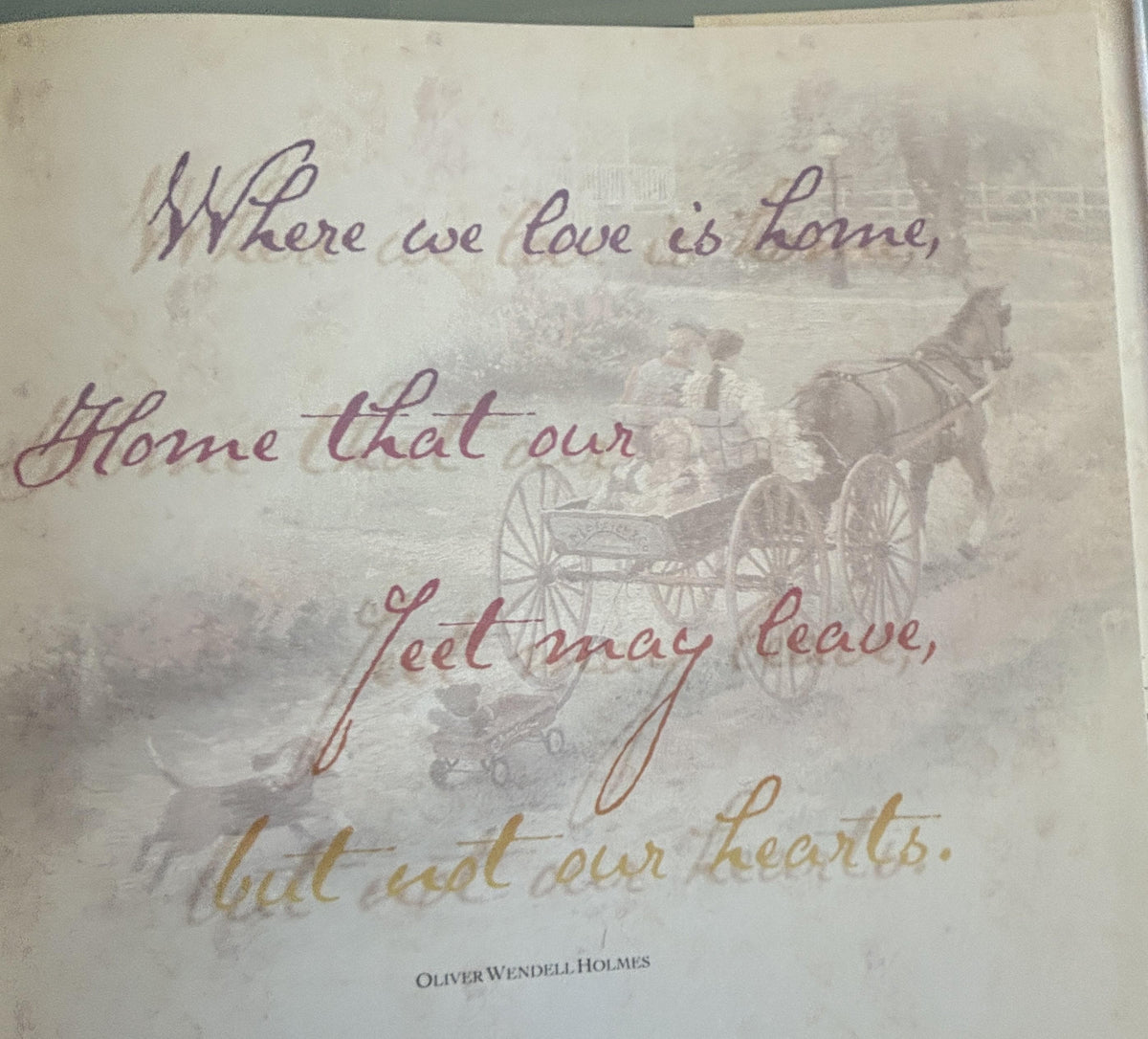 Thomas Kinkade:  Home Is Where the Heart Is