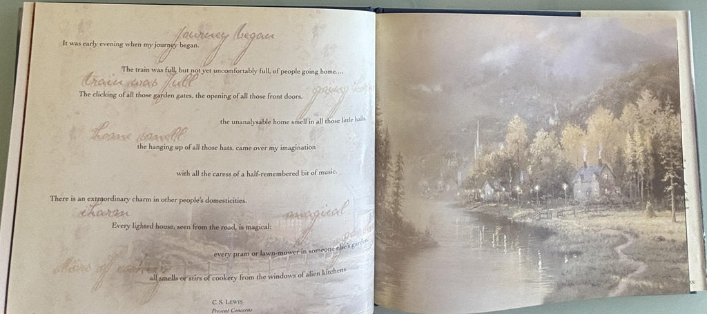Thomas Kinkade:  Home Is Where the Heart Is