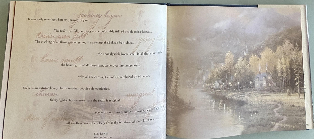 Thomas Kinkade:  Home Is Where the Heart Is