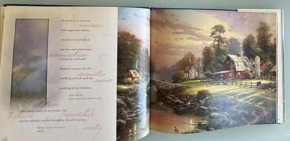 Thomas Kinkade:  Home Is Where the Heart Is