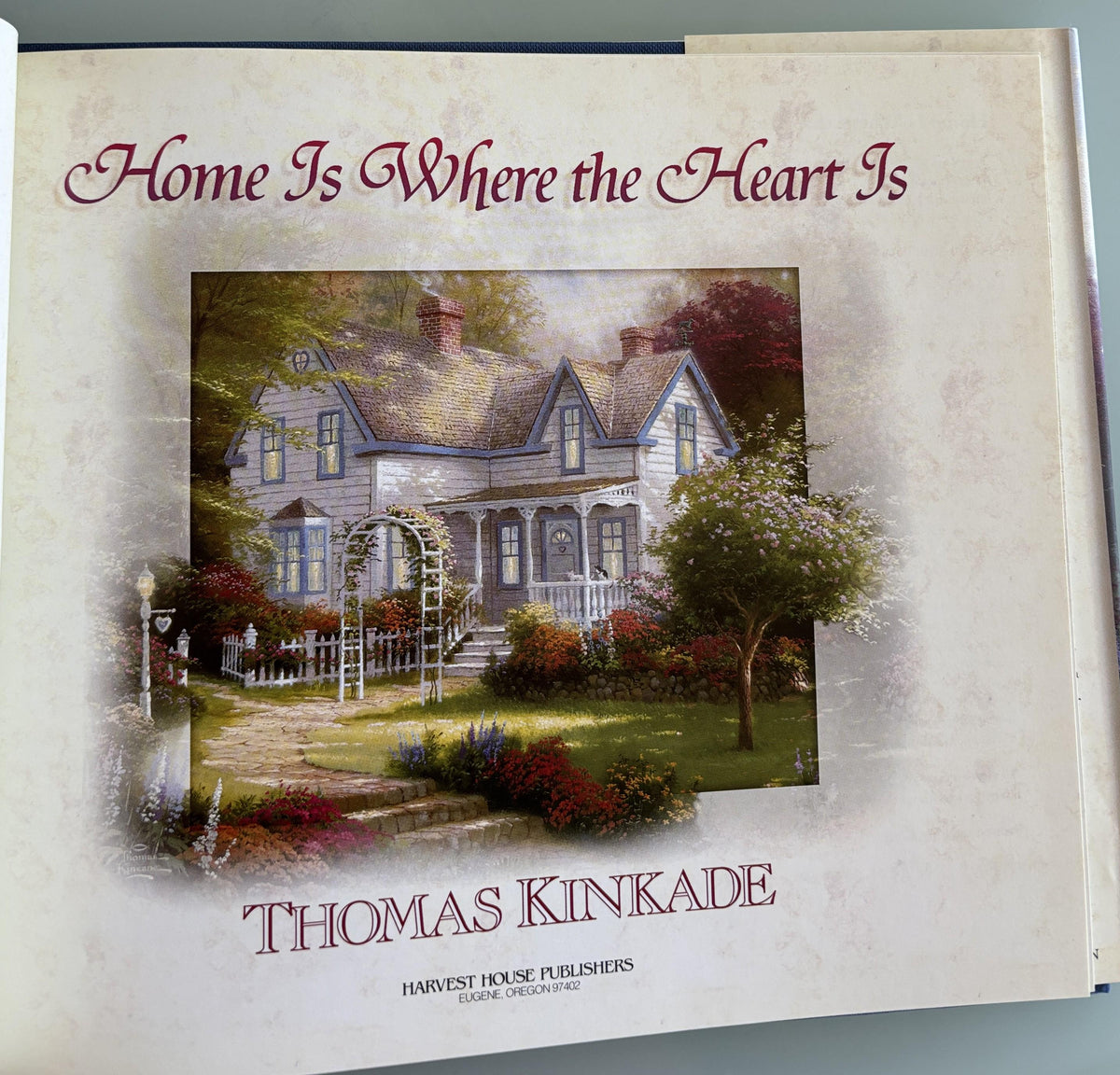 Thomas Kinkade:  Home Is Where the Heart Is