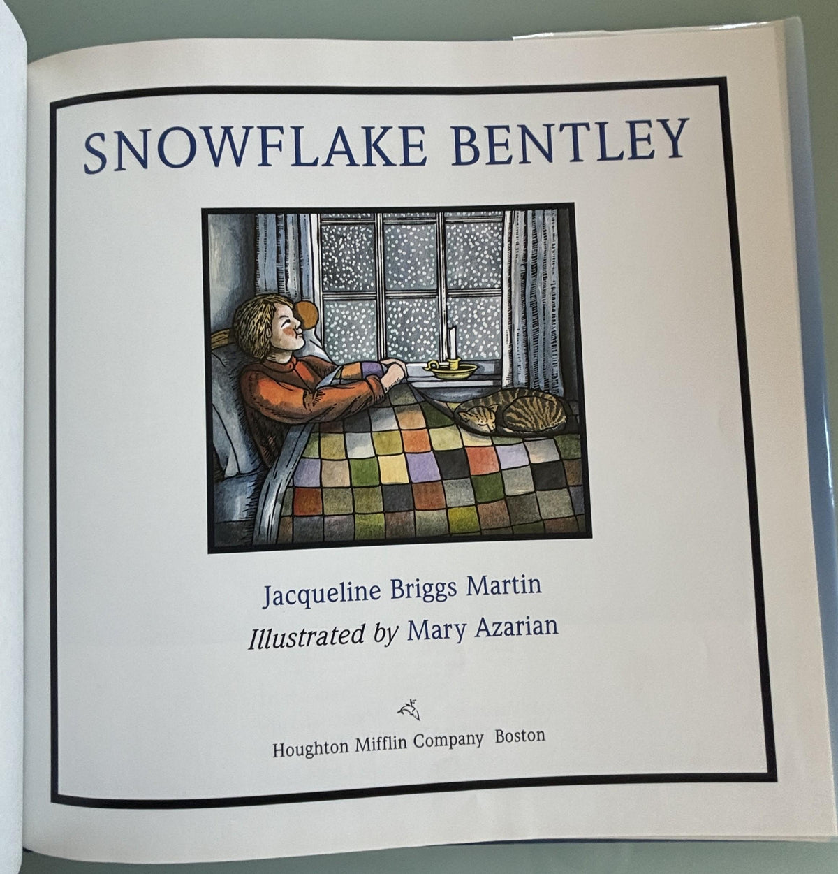 Snowflake Bentley:  Briggs Martin