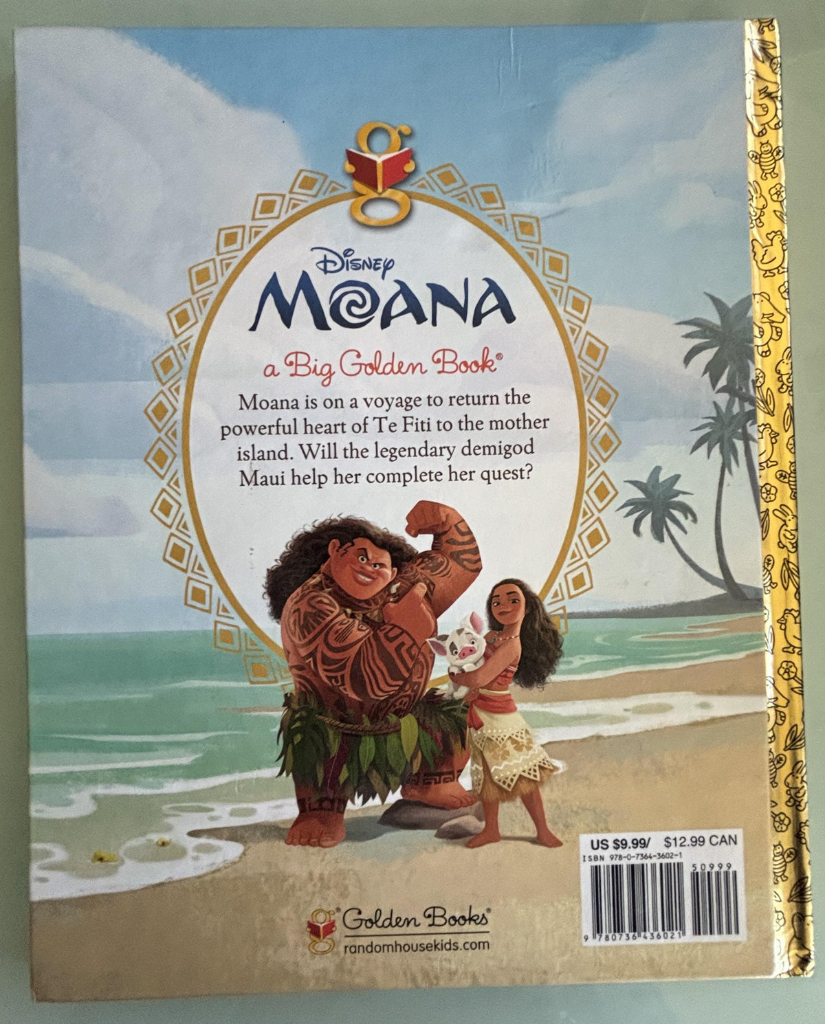 Moana:  Disney - Big Golden Book