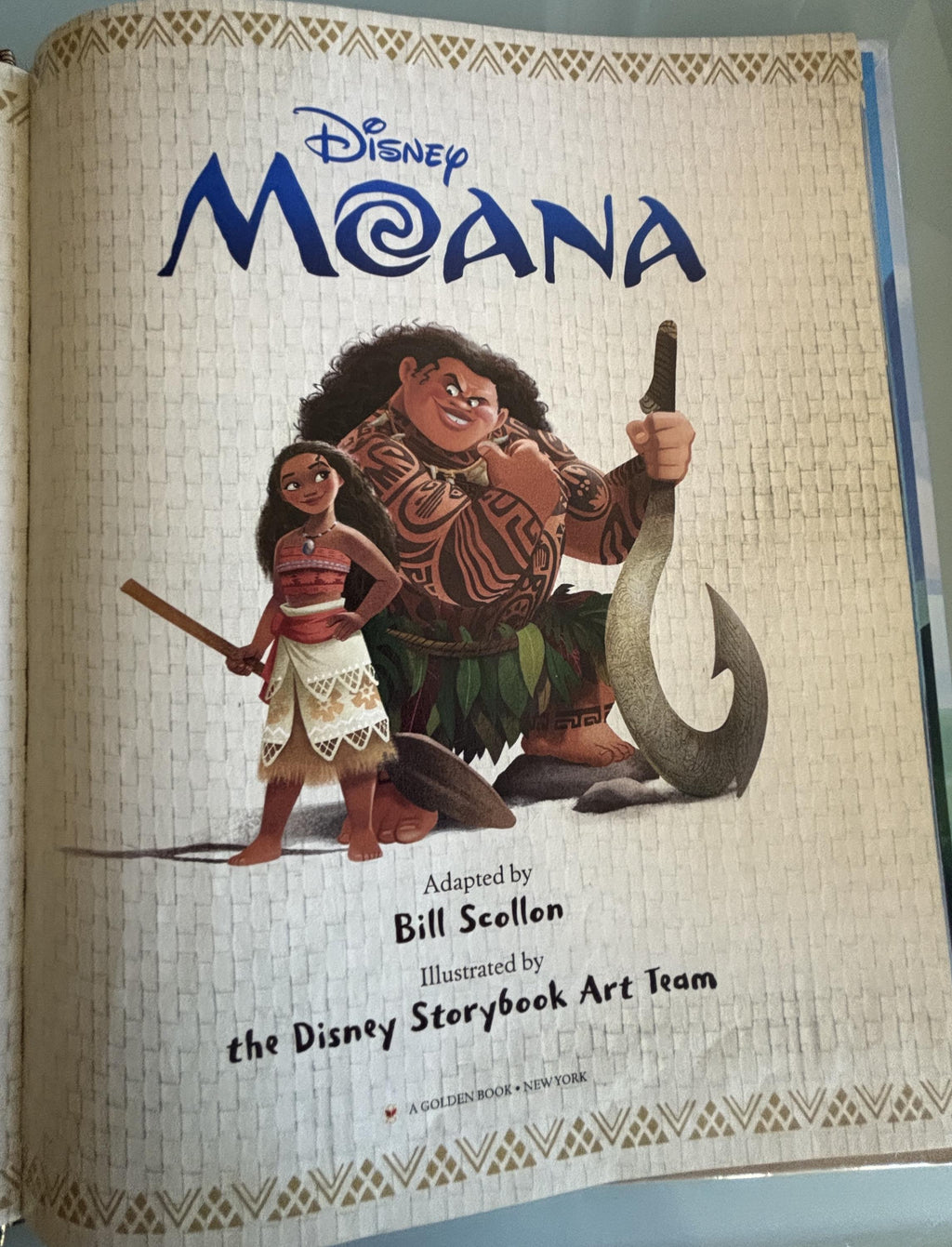 Moana:  Disney - Big Golden Book
