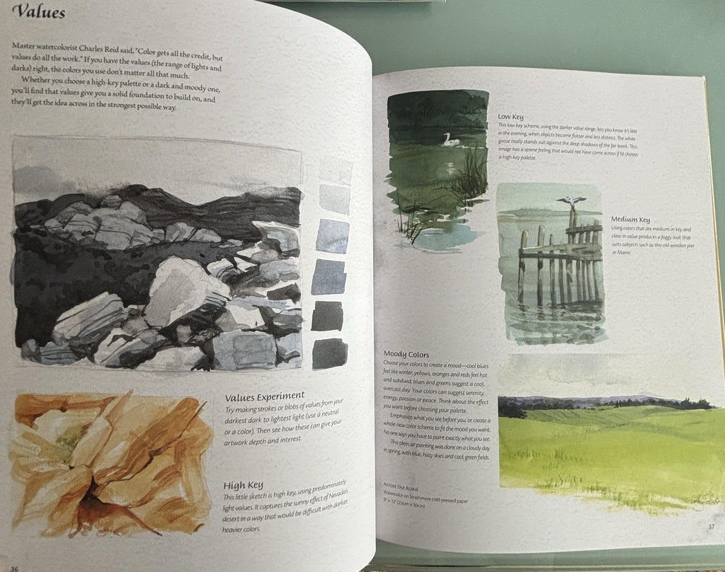 Creating Nature in Watercolor (An Artist's Guide):  Cathy Johnson