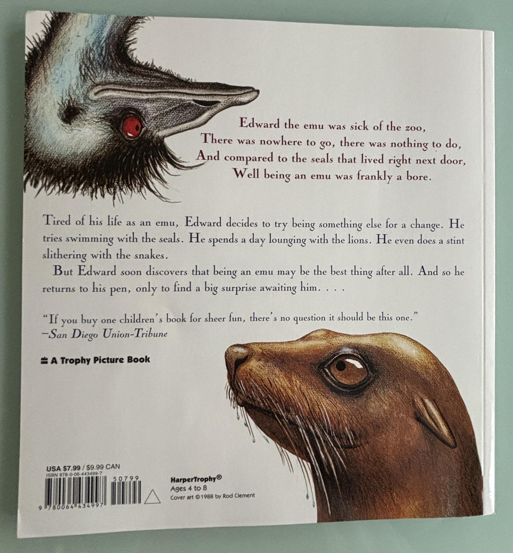 Edward the EMU:  Sheena Knowles  Softcover**  FIrst American Edition  **