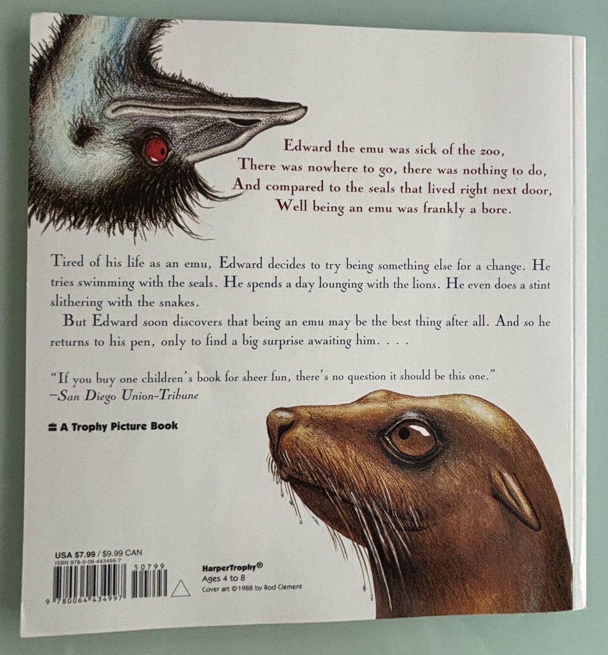 Edward the EMU:  Sheena Knowles  Softcover**  FIrst American Edition  **