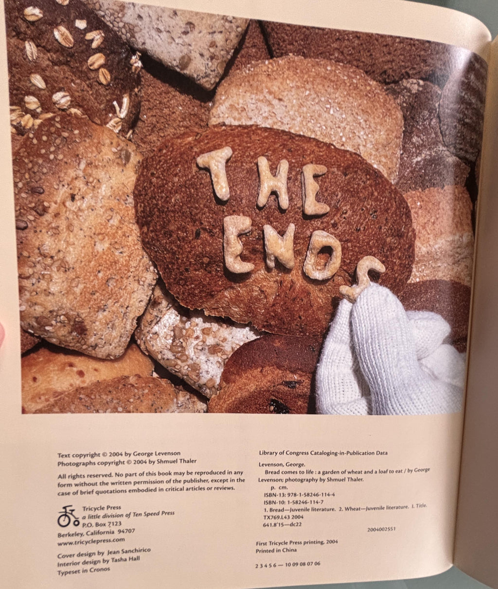 Bread Comes to Life:  George Levenson  **  First Printing  **