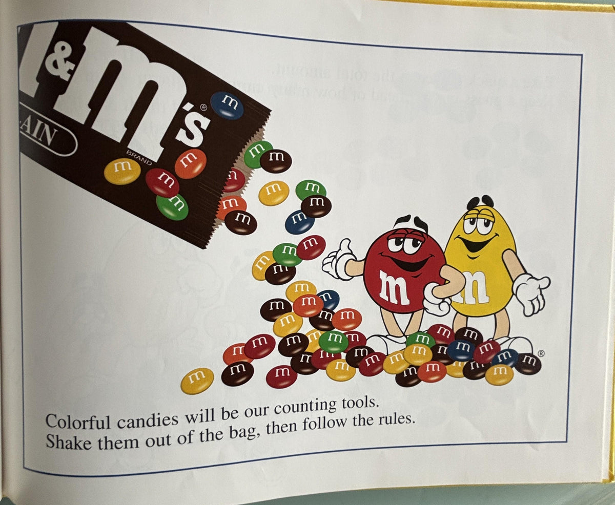 More M&M's brand chocolate candies math:  Barbara B McGrath  1998