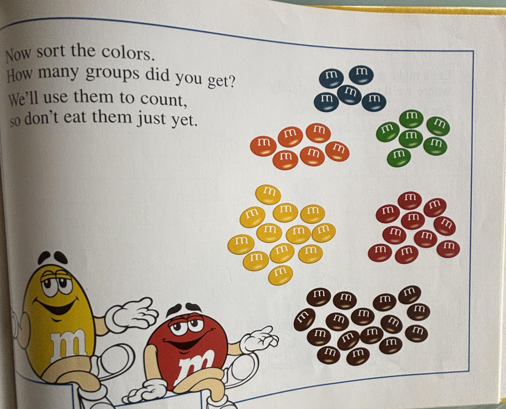 More M&M's brand chocolate candies math:  Barbara B McGrath  1998