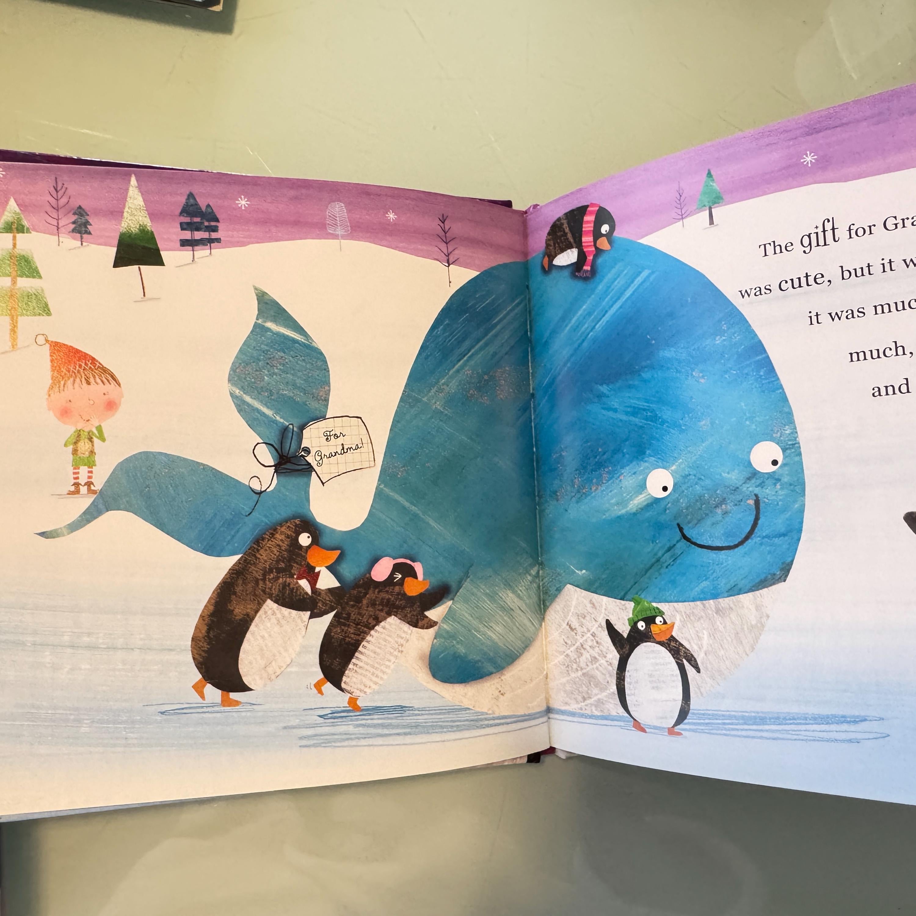 Mr. Penguin's First Christmas Storybook, Children's Holiday Book (6"x6")