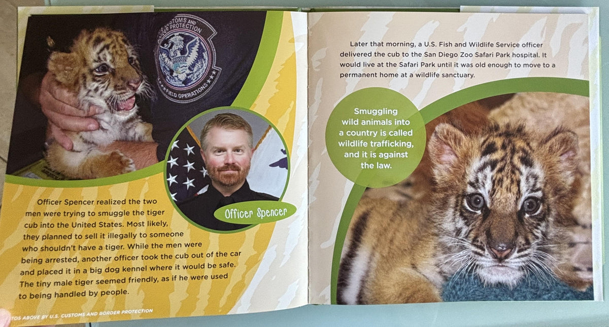 Saving Moka (The True Tale of a Rescued Tiger Cub):  Georgeanne Irvine