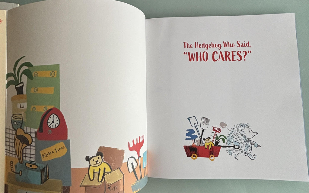 The Hedgehog Who Said, "WHO CARES?":  Neri Aluma
