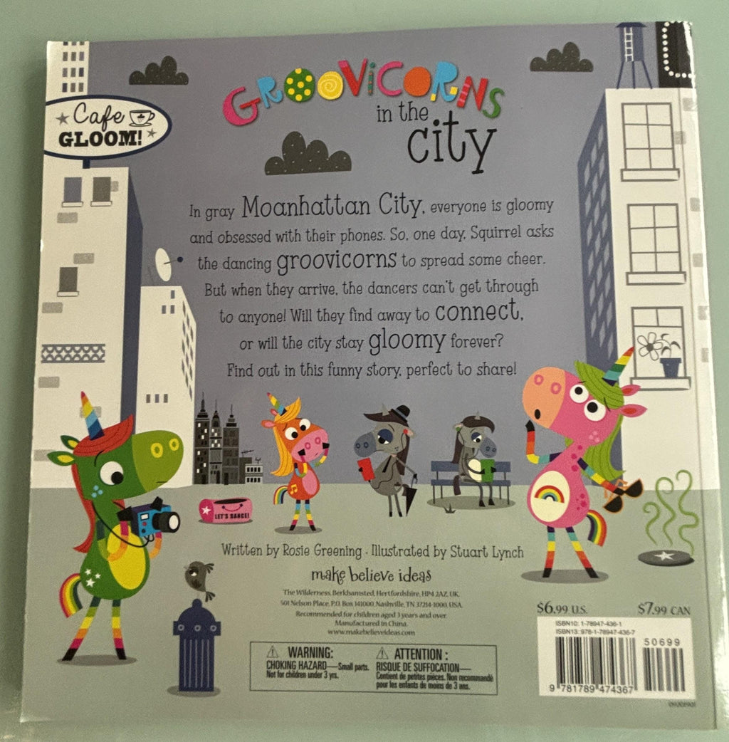 Groovicorns in the City:  Rosie Greening Paperback