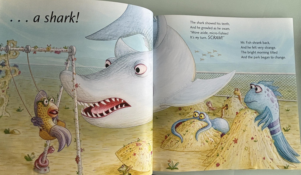 The Pout-Pout Fish and the Bully-Bully Shark:  Deborah Diesen  **  First Edition  **