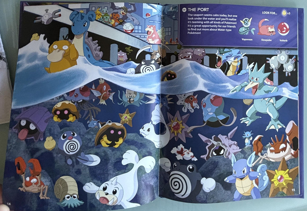 Pokemon Seek and Find:  Vizmedia  **  First Edition  **