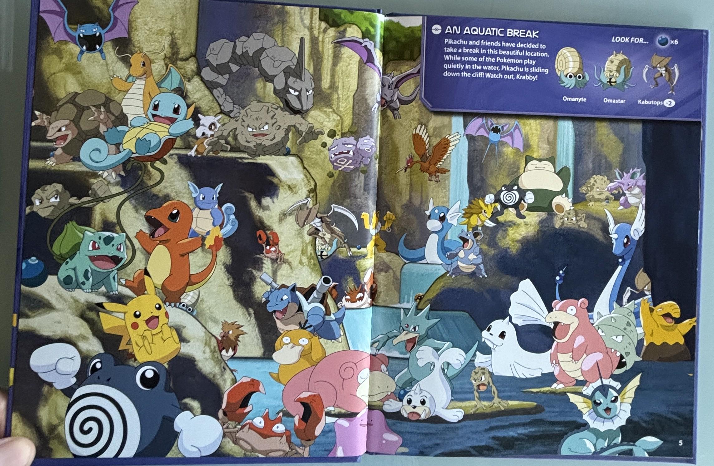 Pokemon Seek and Find:  Vizmedia  **  First Edition  **