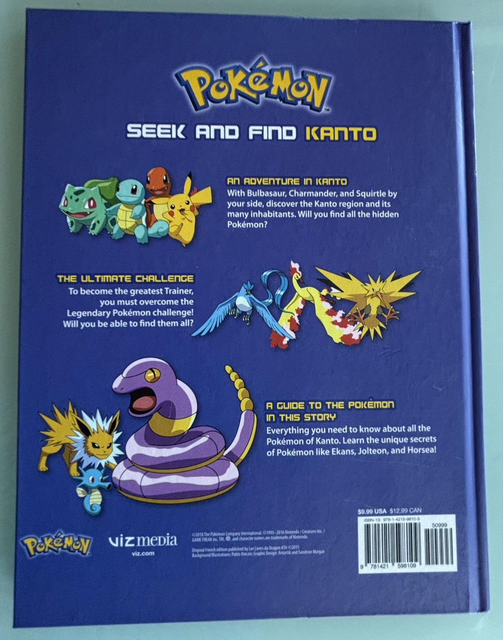 Pokemon Seek and Find:  Vizmedia  **  First Edition  **