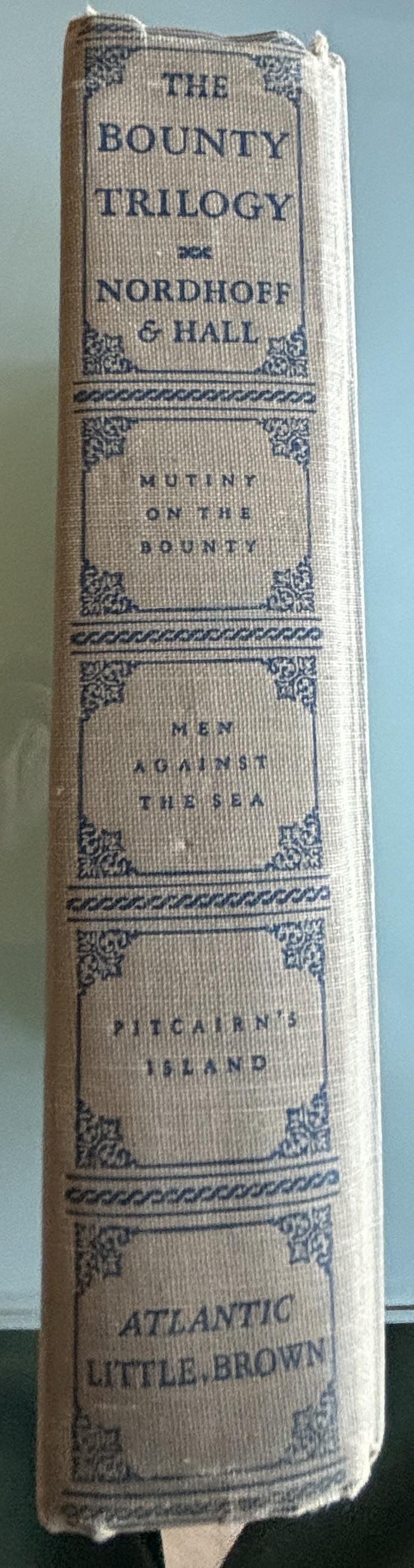 The Bounty Trilogy:  Nordhoff & Hall    1940