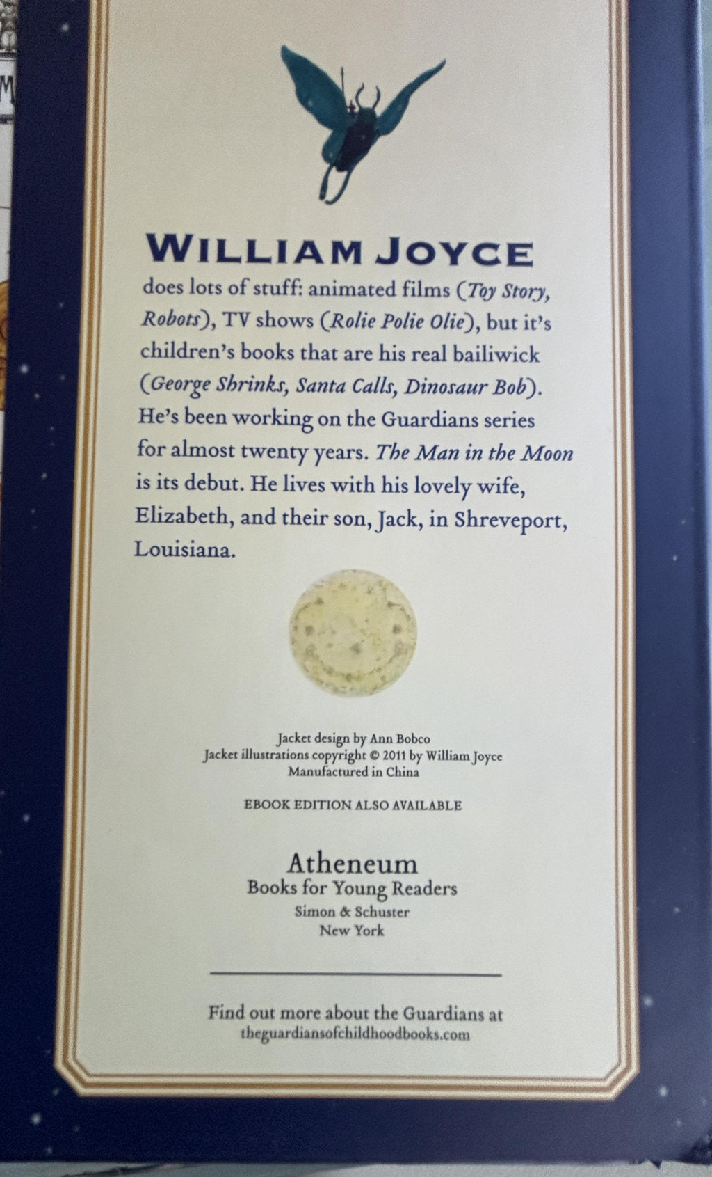 The Man in the Moon:  William Joyce