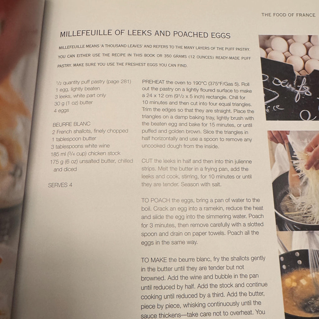 The Food of France Cookbook: Culinary Journey by Kay Halsey