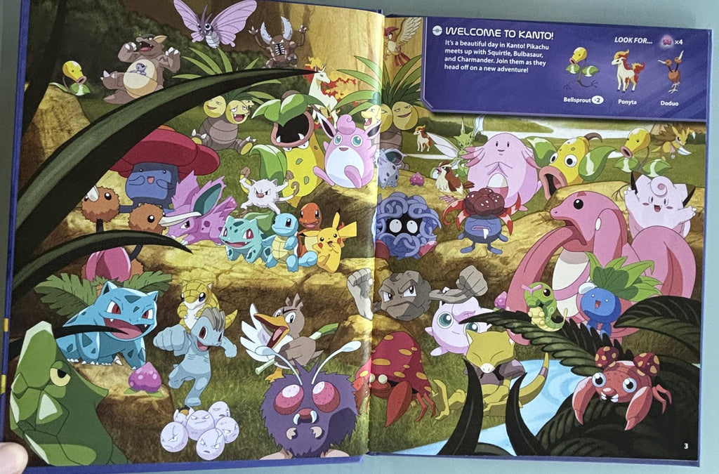 Pokemon Seek and Find:  Vizmedia  **  First Edition  **