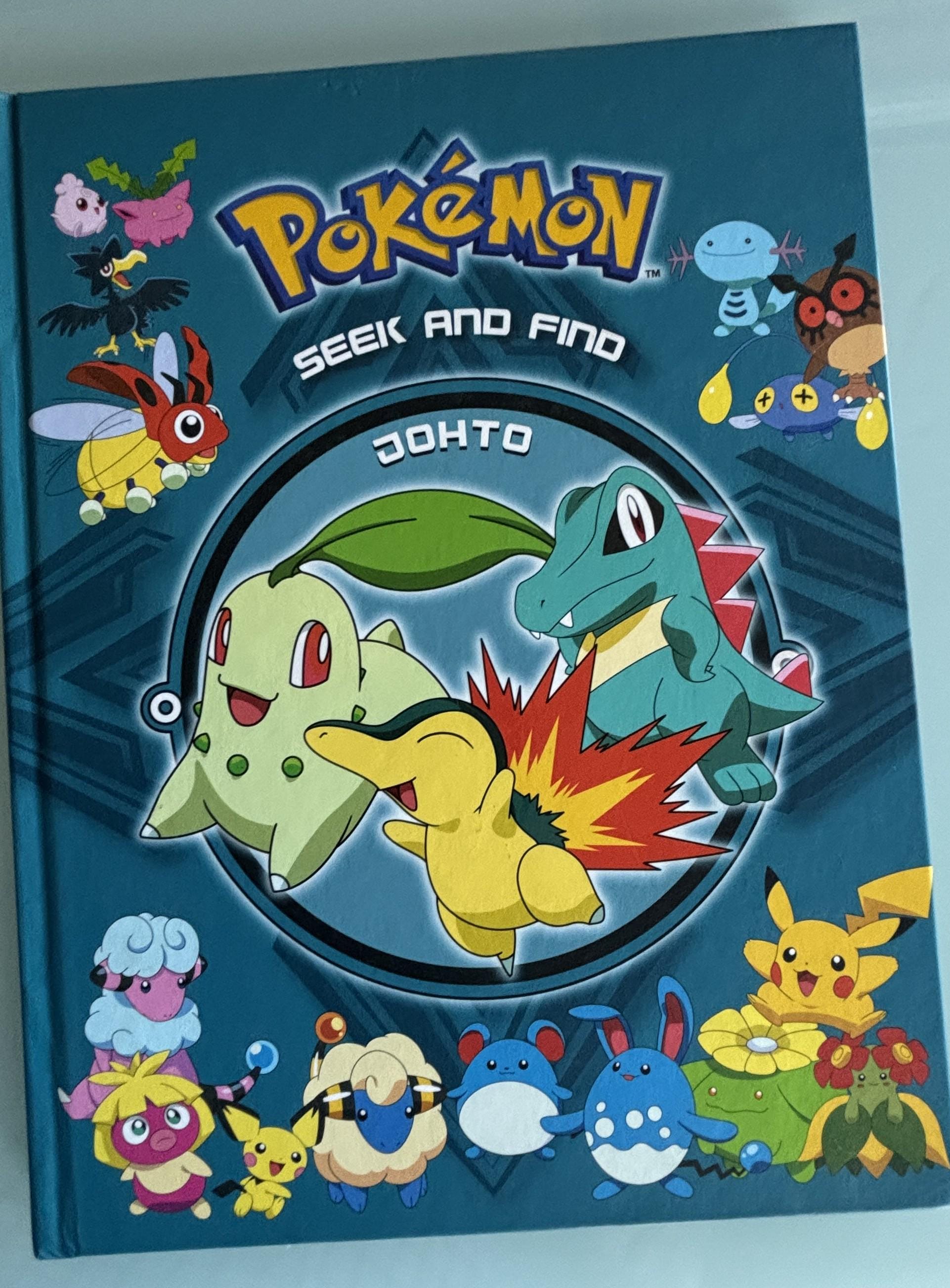 Pokemon Seek and Fink:  Johto  **  First Edtioin  **