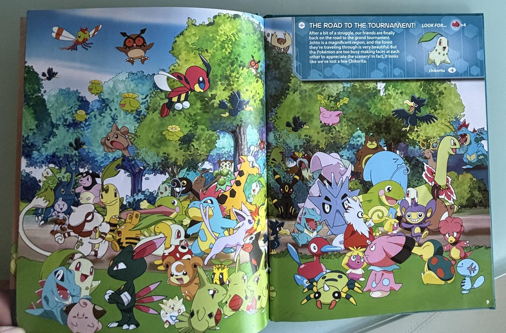 Pokemon Seek and Fink:  Johto  **  First Edtioin  **