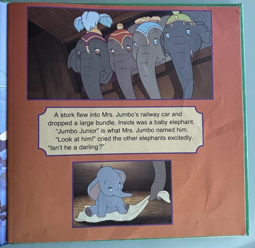 Disney's Dumbo Hardcover Children's Book, Bendon 2017