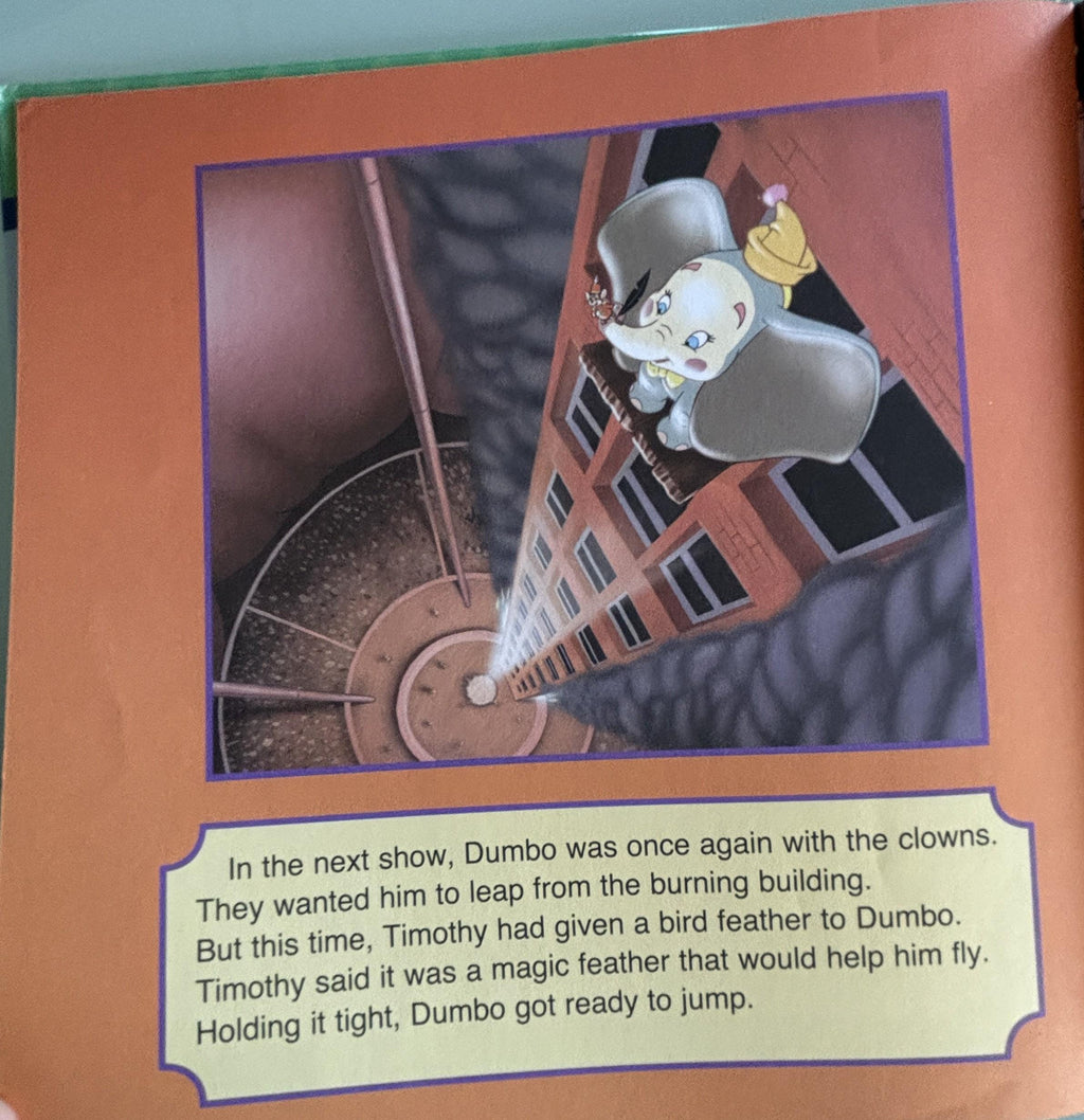 Disney's Dumbo Hardcover Children's Book, Bendon 2017