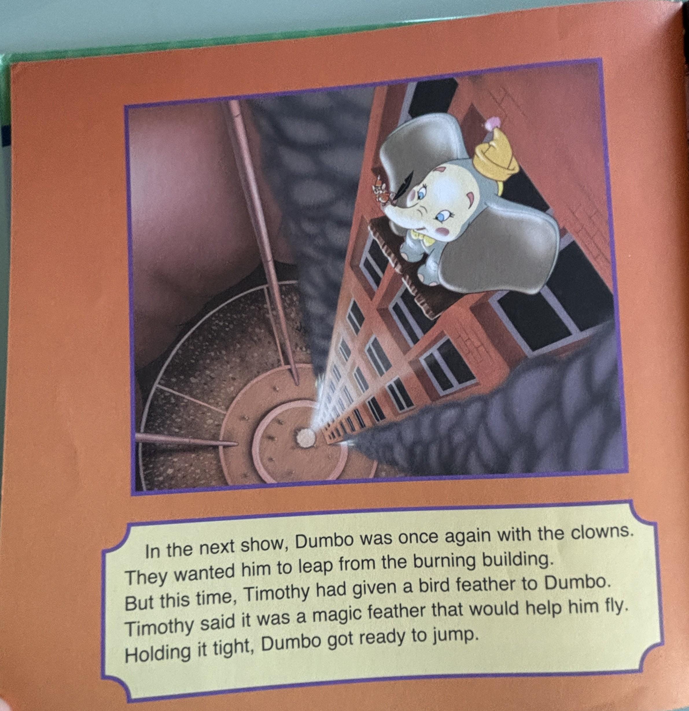Disney's Dumbo Hardcover Children's Book, Bendon 2017