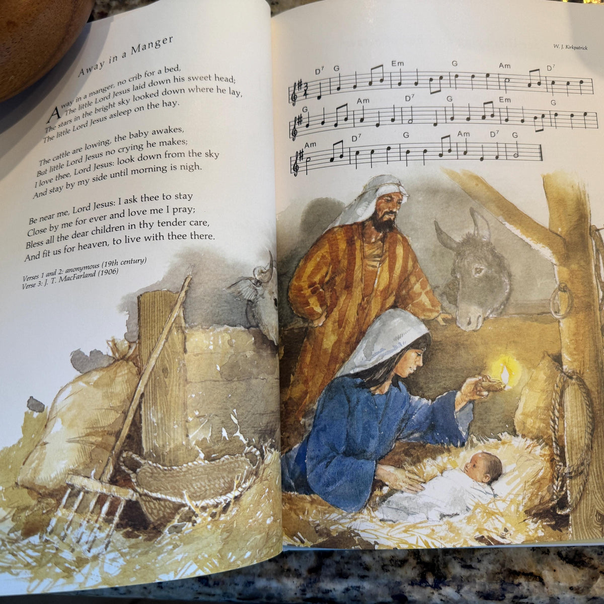 A SONG AT CHRISTMAS:  Mary Absolon   **  First Editon  **  1991