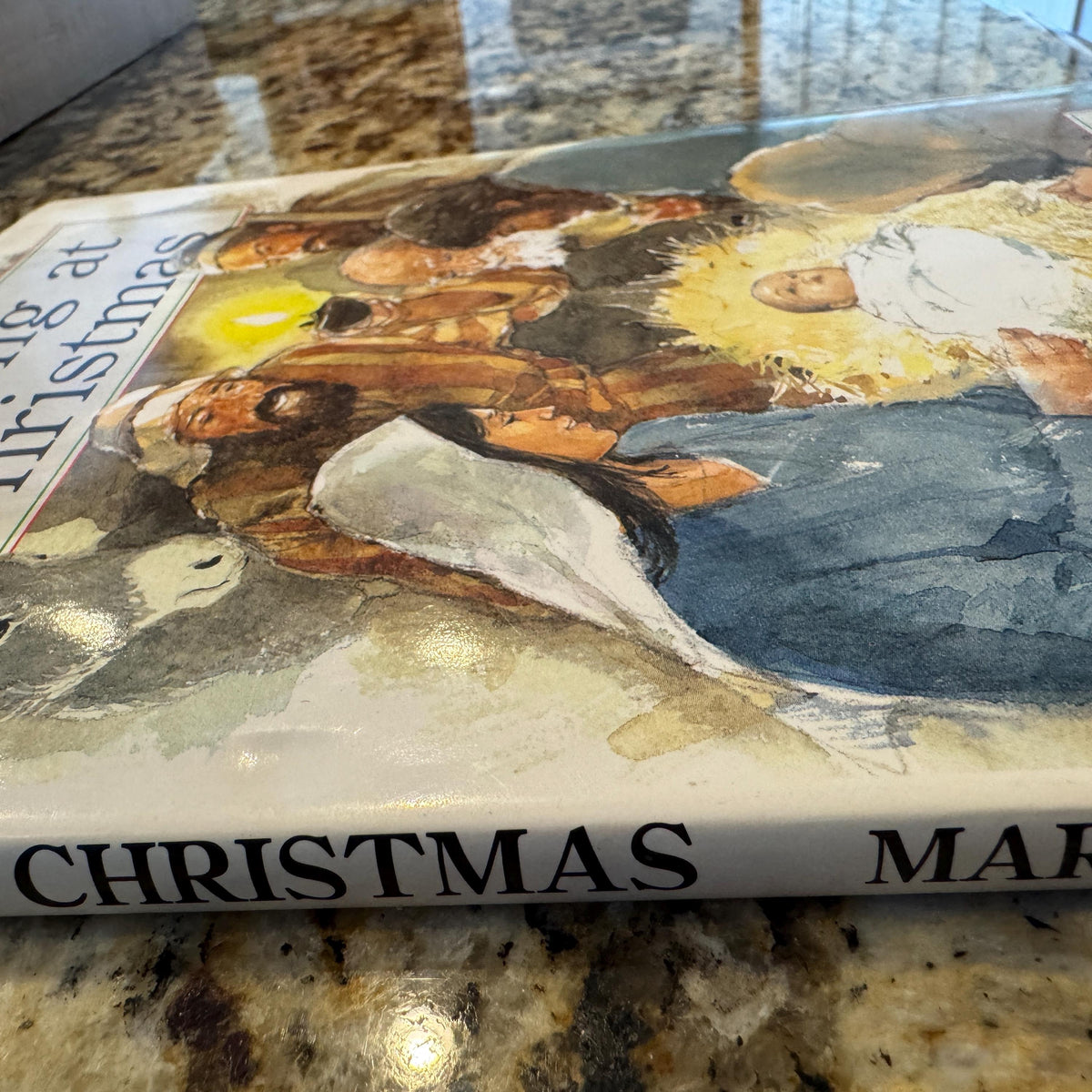 A SONG AT CHRISTMAS:  Mary Absolon   **  First Editon  **  1991
