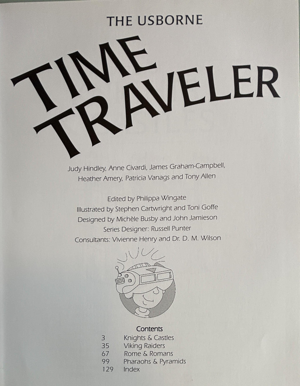 TIME TRAVELER:  Judy Hindley and more  **  First American Publication  **