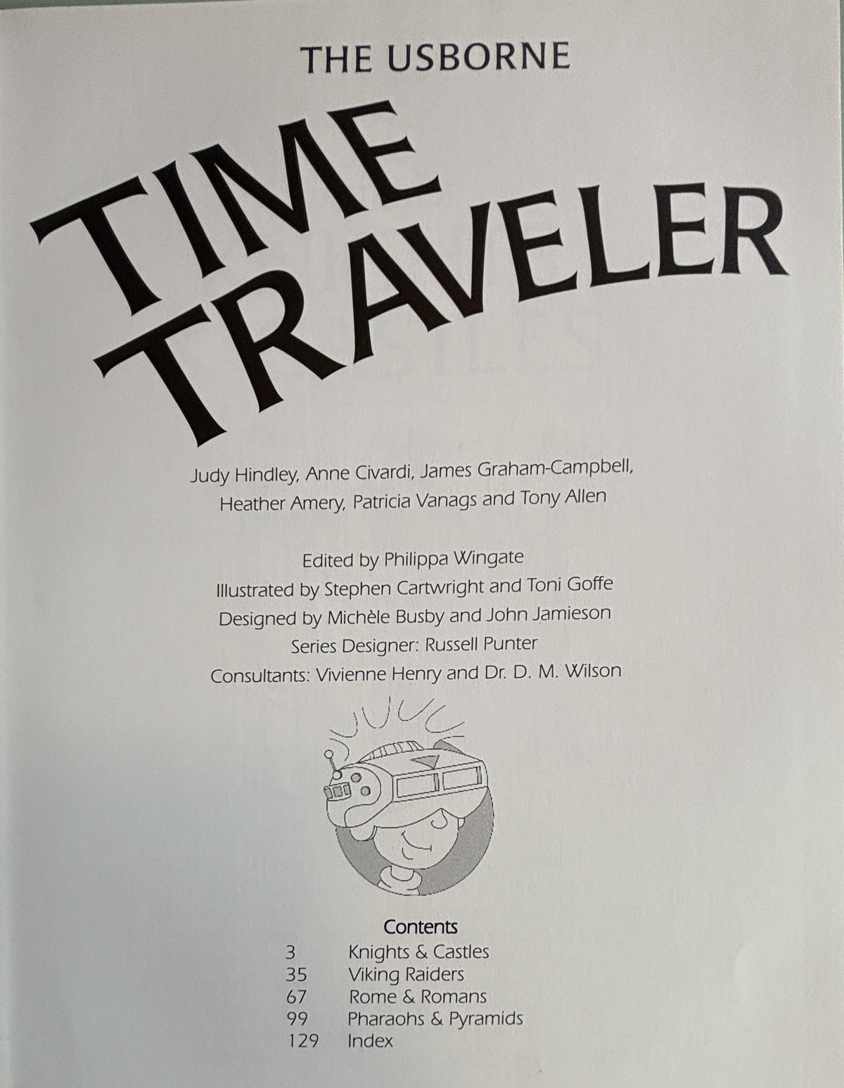 TIME TRAVELER:  Judy Hindley and more  **  First American Publication  **