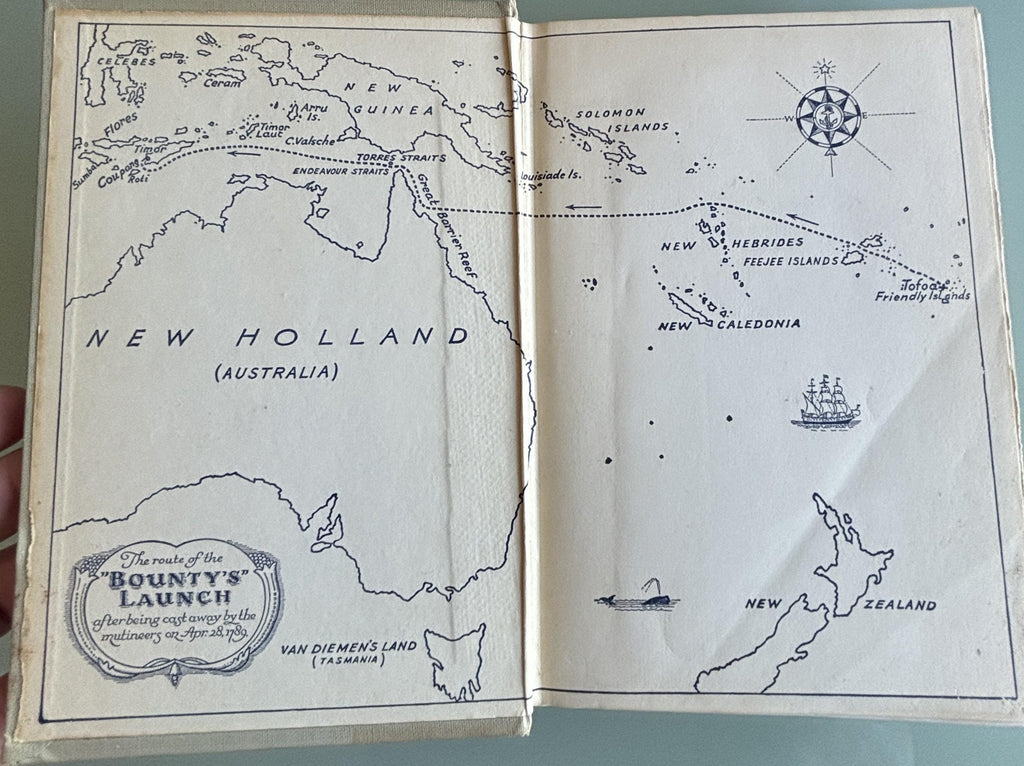 The Bounty Trilogy:  Nordhoff & Hall    1940