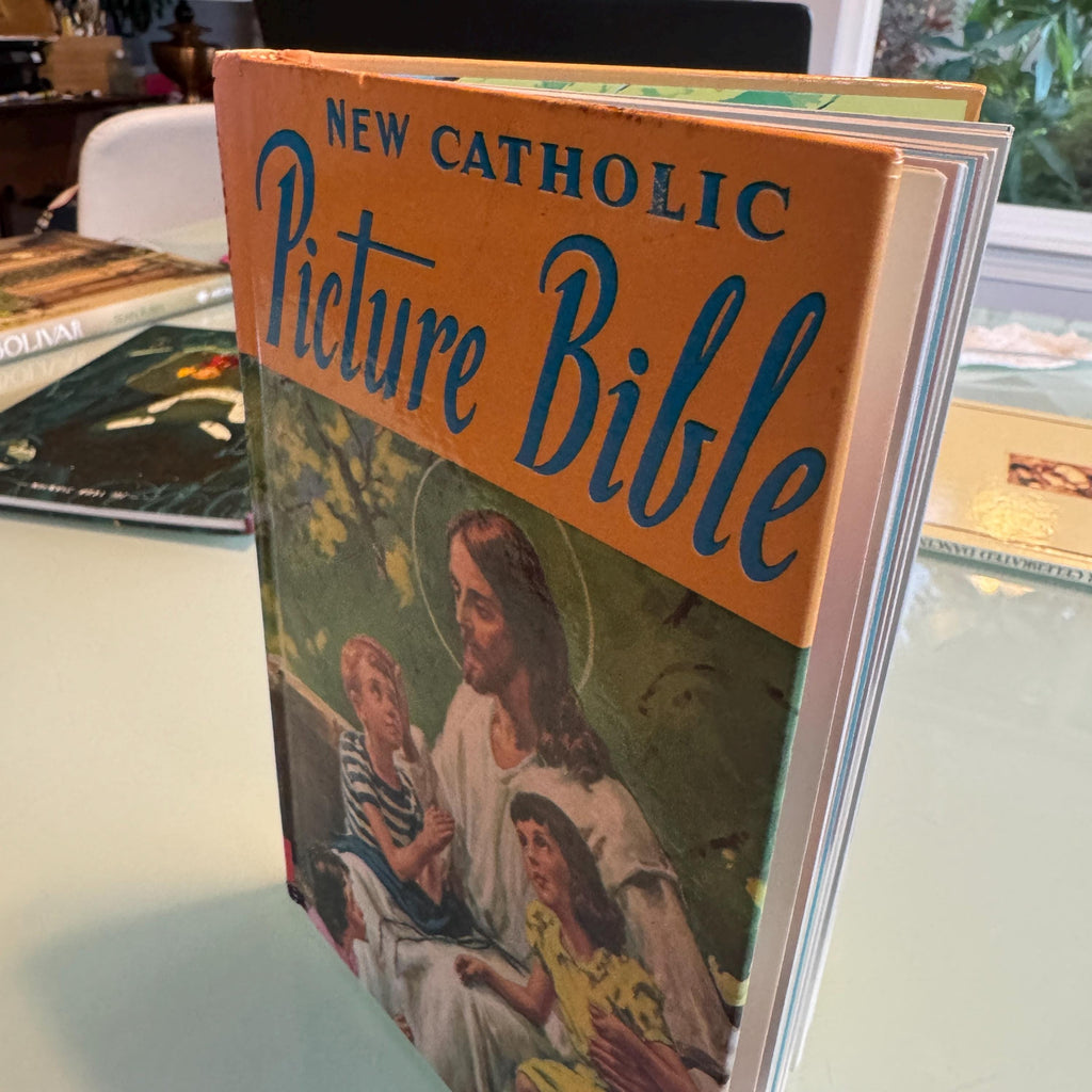 NEW Catholic Picture Bible Book Publishing Co, Stories taken from the Holy Bible c1990 Religious