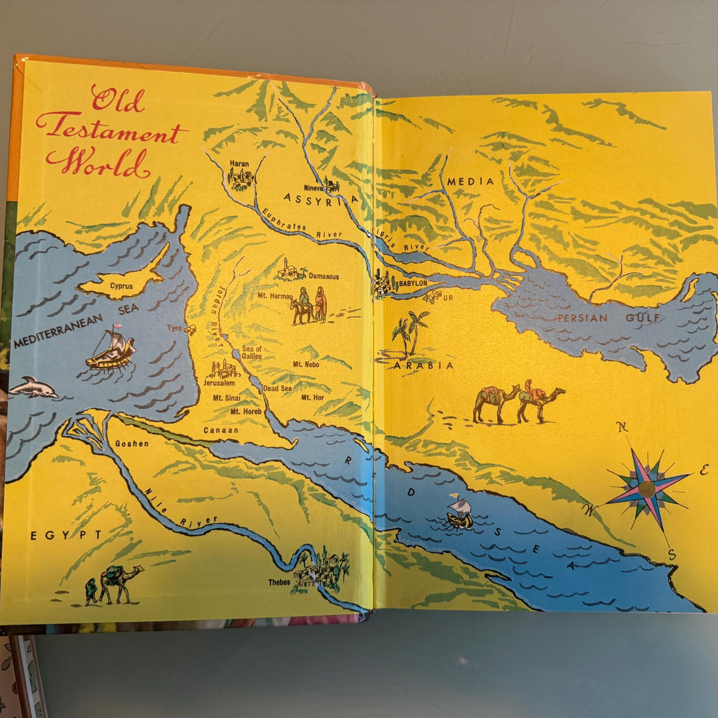 NEW Catholic Picture Bible Book Publishing Co, Stories taken from the Holy Bible c1990 Religious