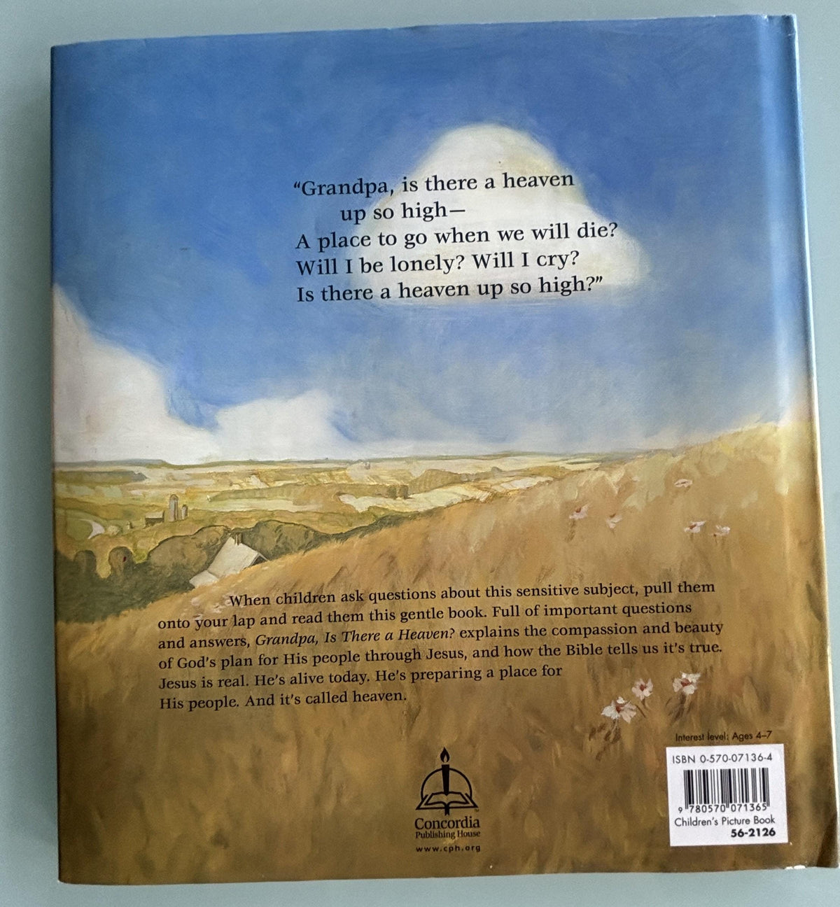 Grandpa Is There a Heaven? :  Katherine BOhlmann