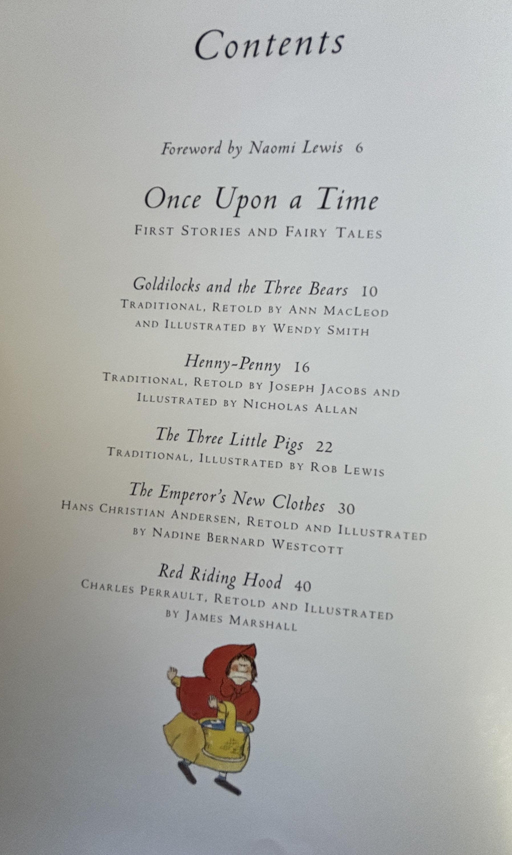 Treasurey of Fairy Tales:  Naomi Lewis  **  First Publication  **  1999
