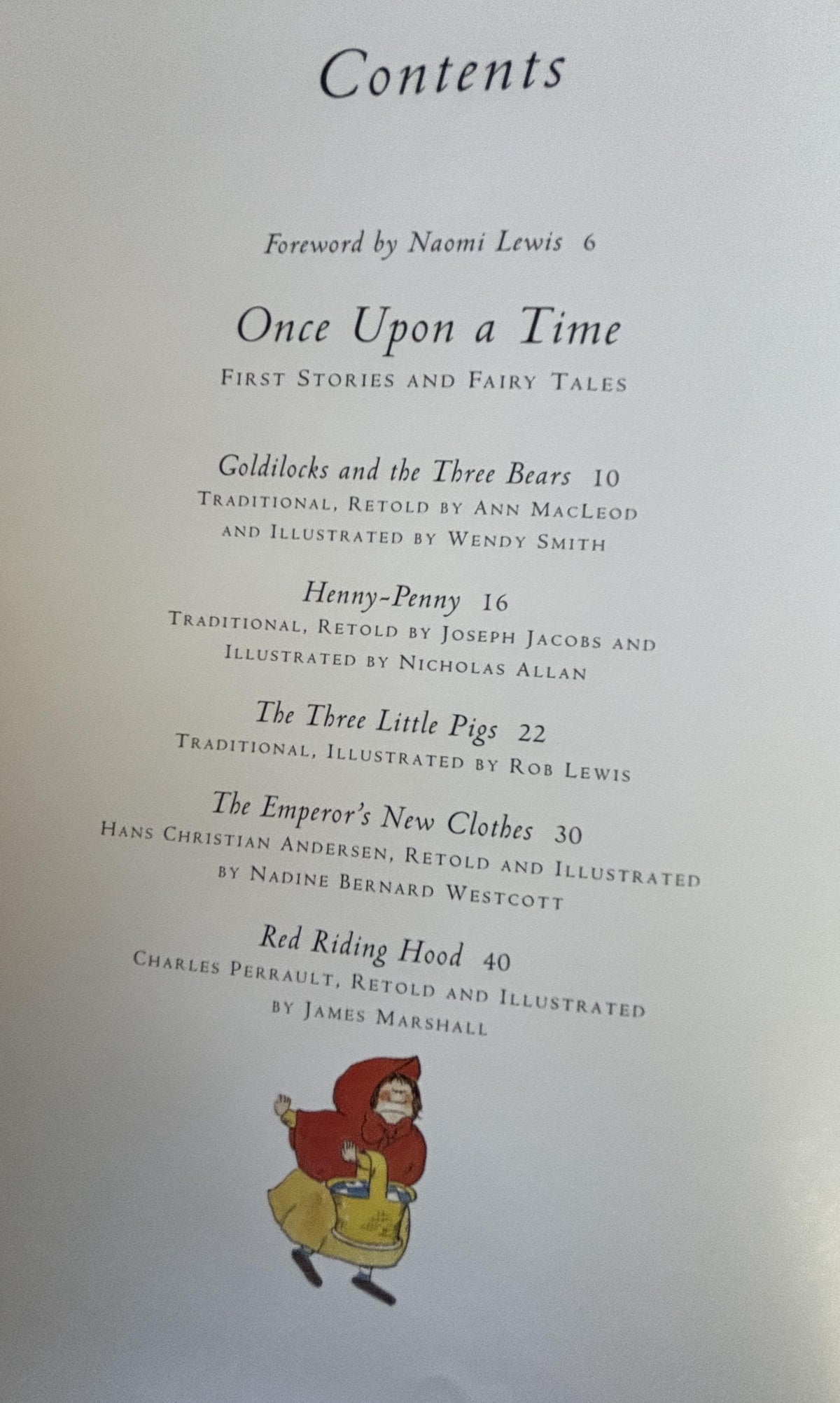 Treasurey of Fairy Tales:  Naomi Lewis  **  First Publication  **  1999